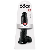 Dildo z przyssawką 25 cm King Cock