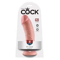 Dildo z przyssawką 20 cm King Cock