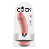 Dildo z przyssawką 20 cm King Cock