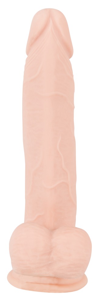 Dildo z przyssawką 24 cm Nature Skin — zdjęcie 3