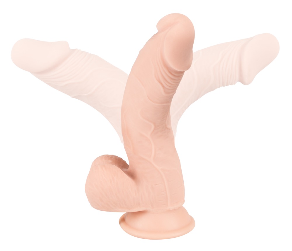 Dildo z przyssawką 24 cm Nature Skin — zdjęcie 4