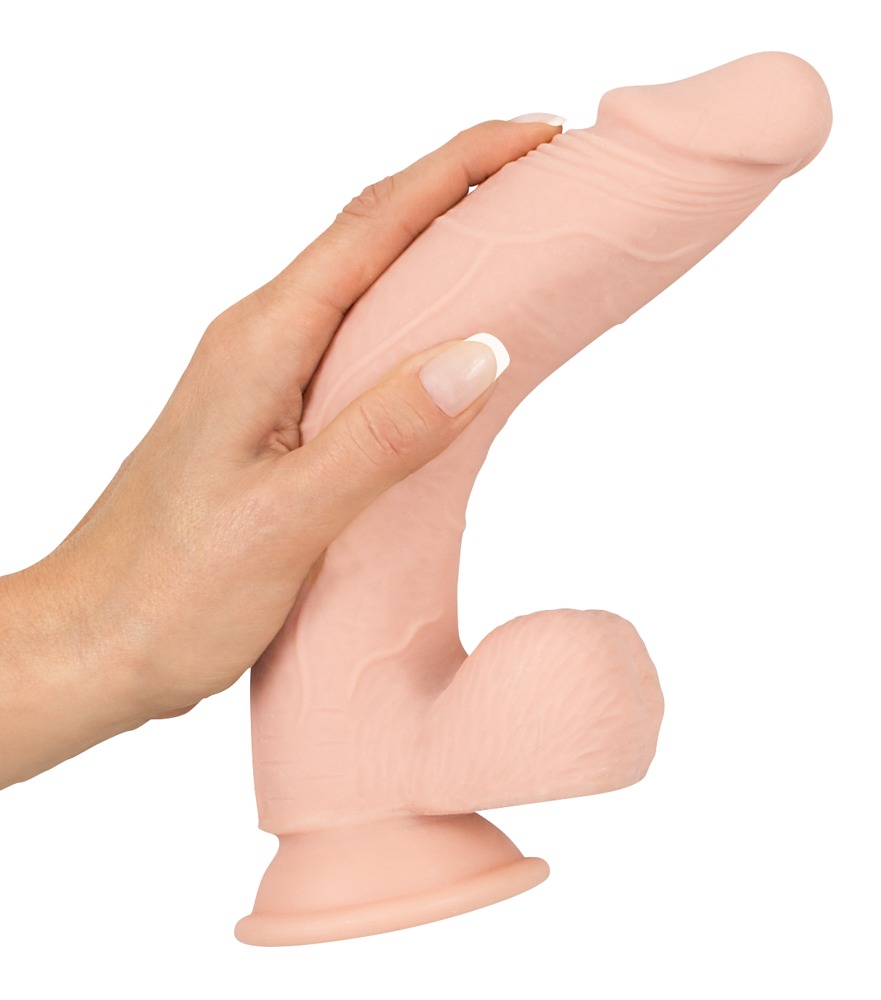 Dildo z przyssawką 24 cm Nature Skin — zdjęcie 6