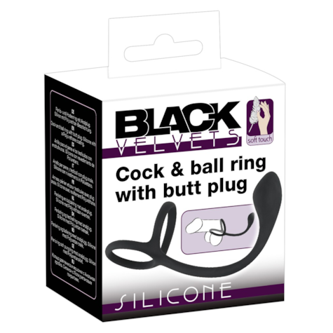 Black Velvets Pierścień + korek