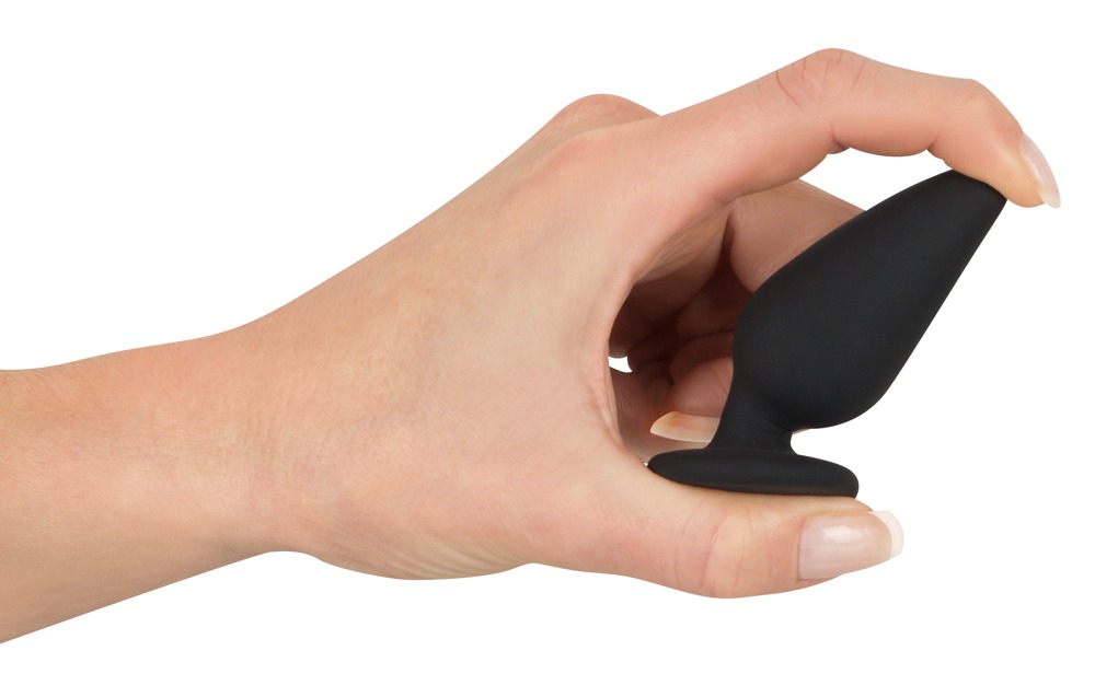 Korek analny silikonowy 7,8 cm Black Velvets — zdjęcie 5