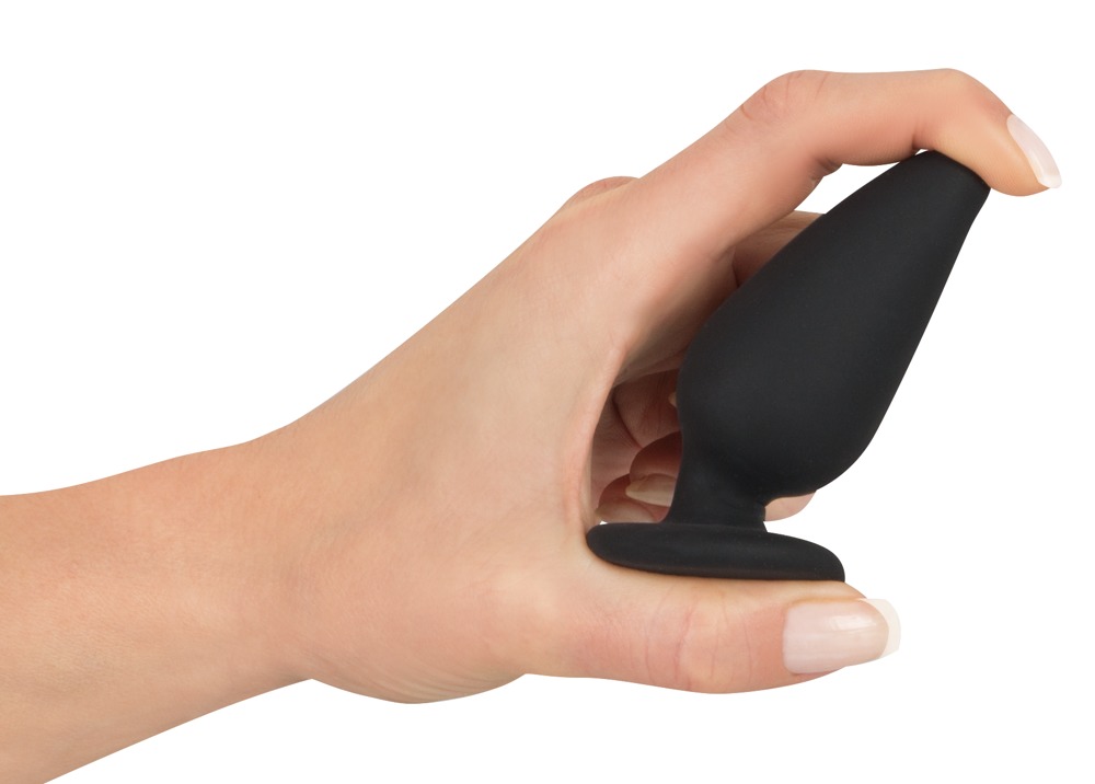 Korek analny silikonowy 8,9 cm Black Velvets — zdjęcie 5