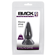 Korek analny silikonowy 8,9 cm Black Velvets