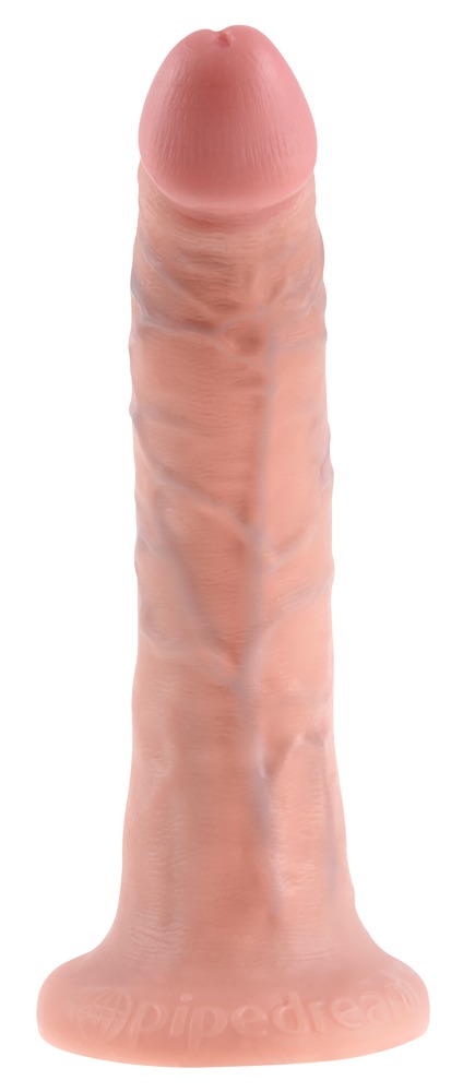 Dildo z przyssawką 18 cm King Cock — zdjęcie 3