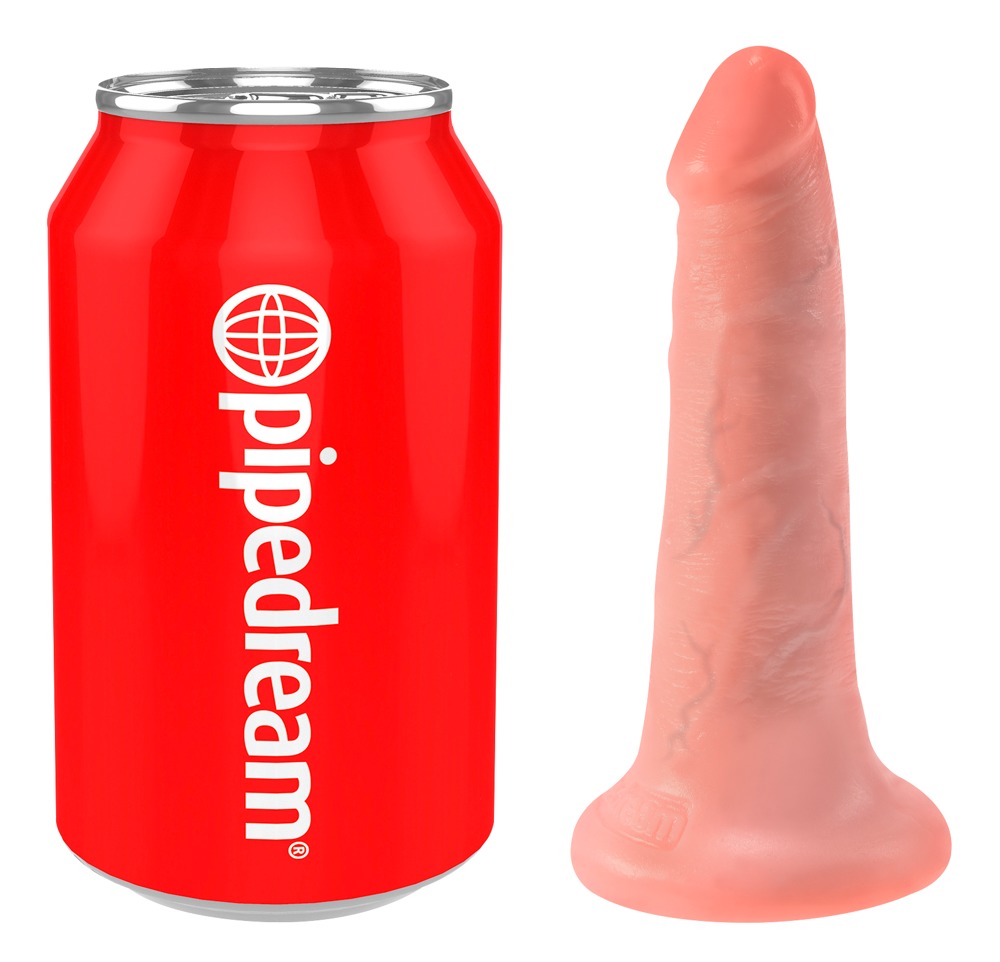 Dildo z przyssawką 14 cm King Cock — zdjęcie 2