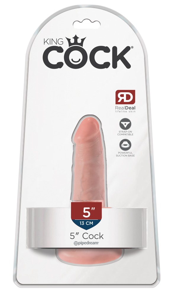 Dildo z przyssawką 14 cm King Cock