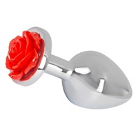 Korek analny aluminiowy Róża 9 cm