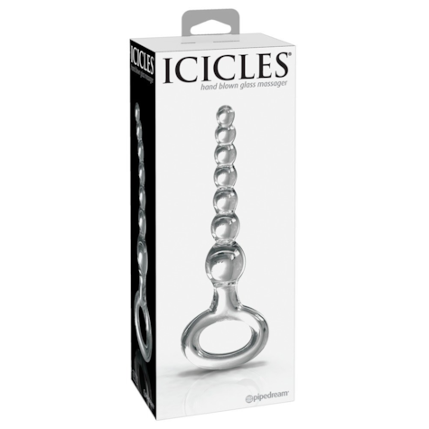 Koraliki analne szklane No. 67 20,5 cm Icicles