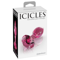 Korek analny szklany No. 79 9cm Icicles