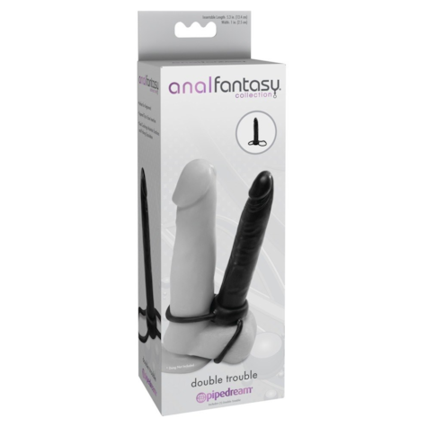 Strap on Anal Fantasy Collection Double Trouble