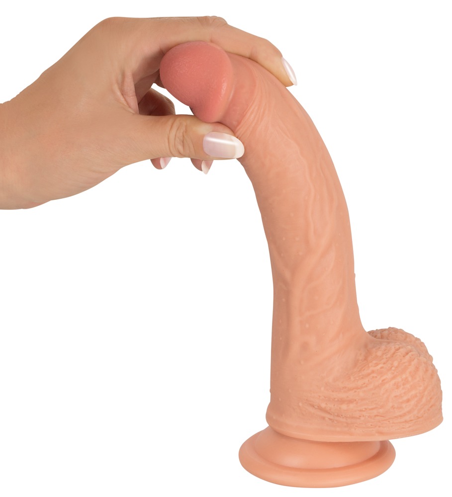 Dildo silikonowe z przyssawką 21,7 cm Realistixxx — zdjęcie 6