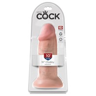 Dildo z przyssawką Chubby 25 cm King Cock