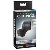 Big Cock Ring & Ball Stretcher