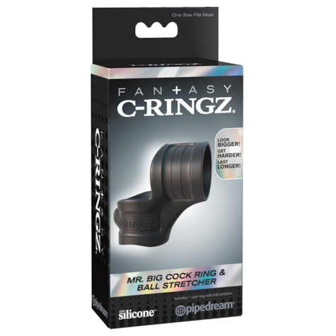 Big Cock Ring & Ball Stretcher