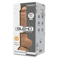 Dildo silikonowe z przyssawką 24,3 cm Silexd