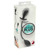 Korek analny silikonowy pompowany 8 cm