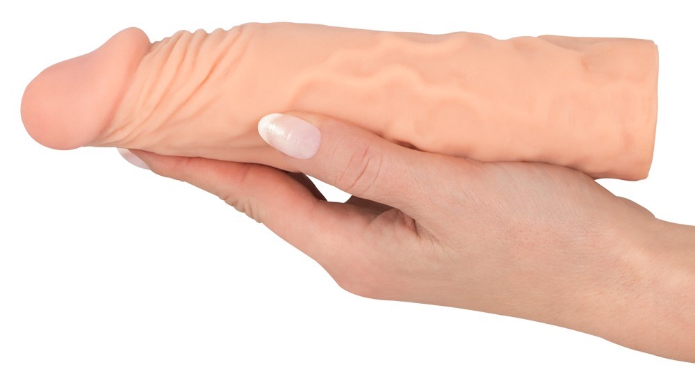 Nakładka na penisa +3cm Nature Skin — zdjęcie 6