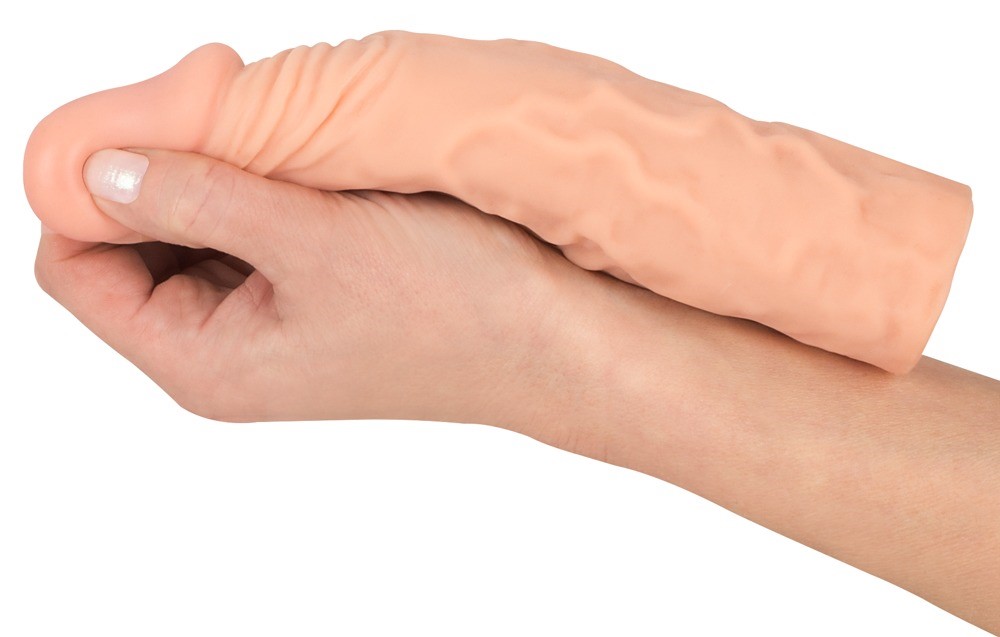 Nakładka na penisa +3cm Nature Skin — zdjęcie 7