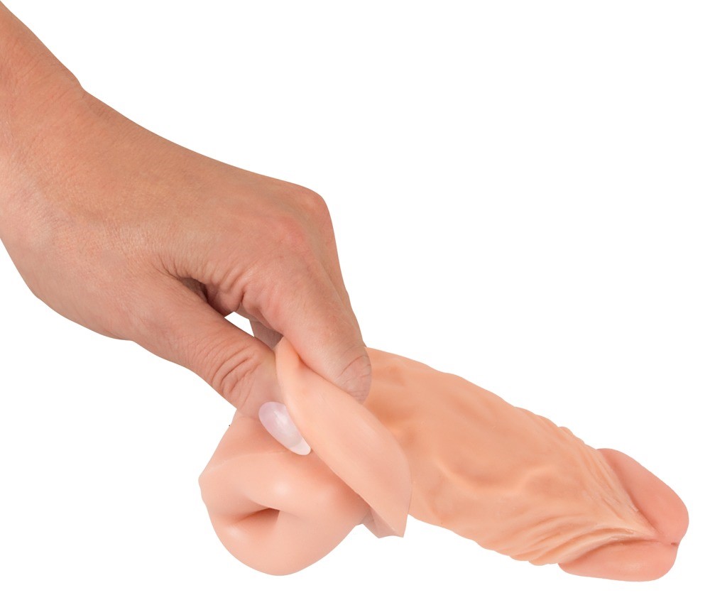 Nakładka na penisa +3cm Nature Skin — zdjęcie 9