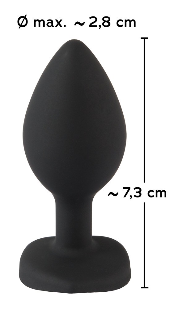 Korek analny silikonowy 7,3cm — zdjęcie 8