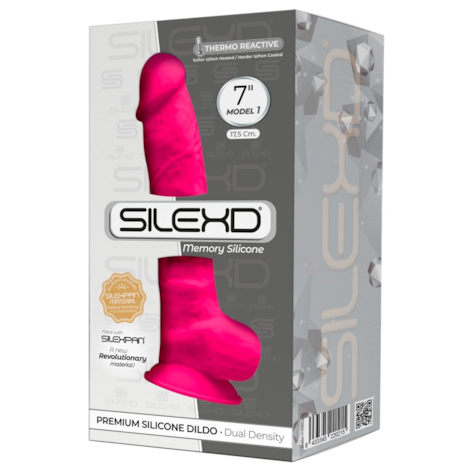 Dildo silikonowe z przyssawką 18,8 cm Silexd