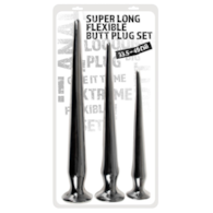 Korki analne Super Long 3 szt.