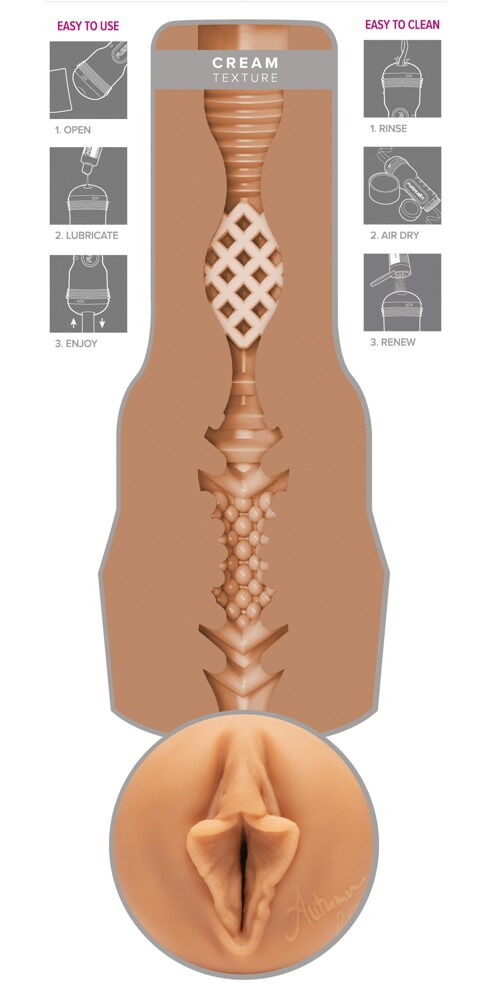 Fleshlight masturbator Autumn Falls Cream — zdjęcie 7
