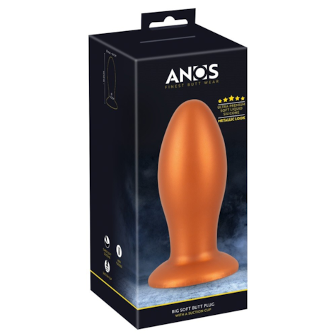 ANOS Big soft butt plug with s