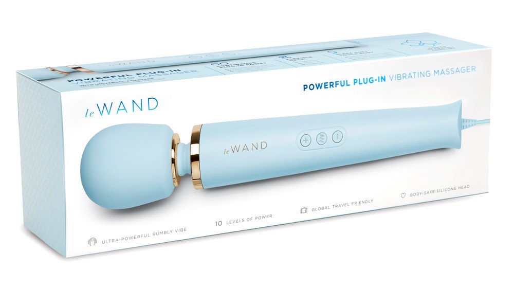 Le Wand Powerful Plug-In Blue