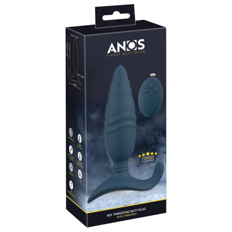 ANOS RC Thrusting butt plug wi
