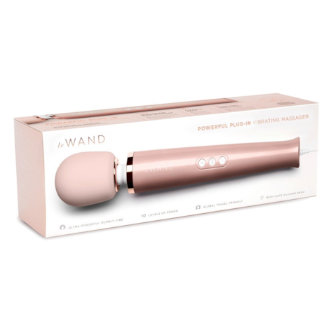 Le Wand Powerful Plug-In RoseG