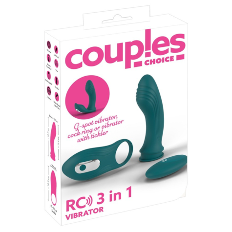 Couples Choice RC  3in1 Vibrat