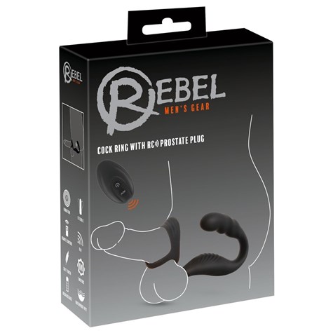 Rebel Cock Ring w RC Prostate