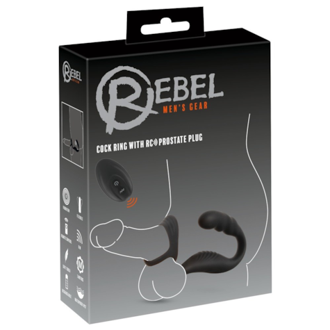 Rebel Cock Ring w RC Prostate