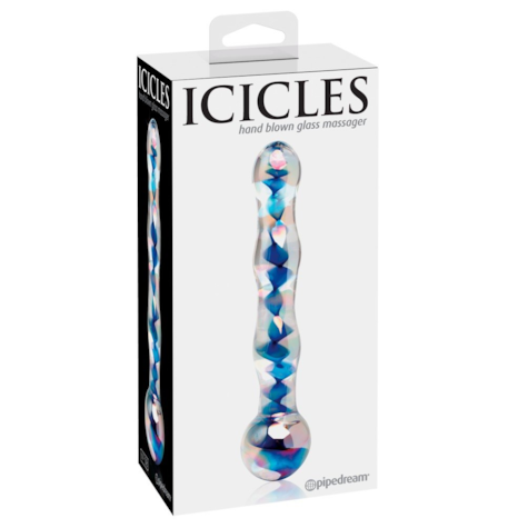 Dildo szklane 17,5 cm Icicles No. 8