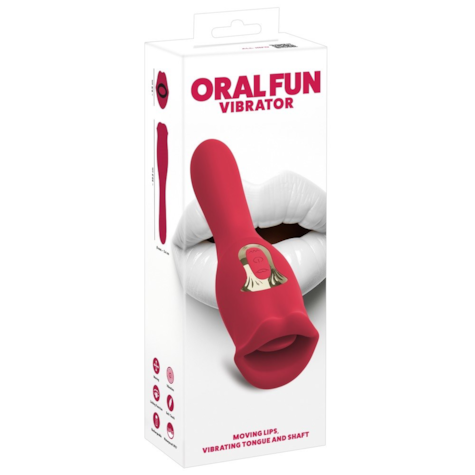 Oral Fun Vibrator L Moving Lip