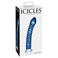 Dildo szklane 19 cm Icicles No. 29