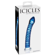 Dildo szklane 19 cm Icicles No. 29