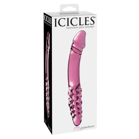 Dildo szklane 23 cm Icicles No. 57