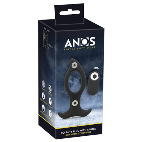 ANOS RC Butt plug with hole