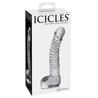 Dildo szklane 16,5 cm Icicles No. 61