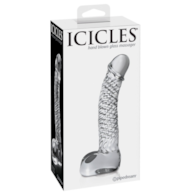 Dildo szklane 16,5 cm Icicles No. 61