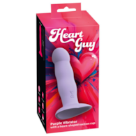Heart Guy Purple Vibrator