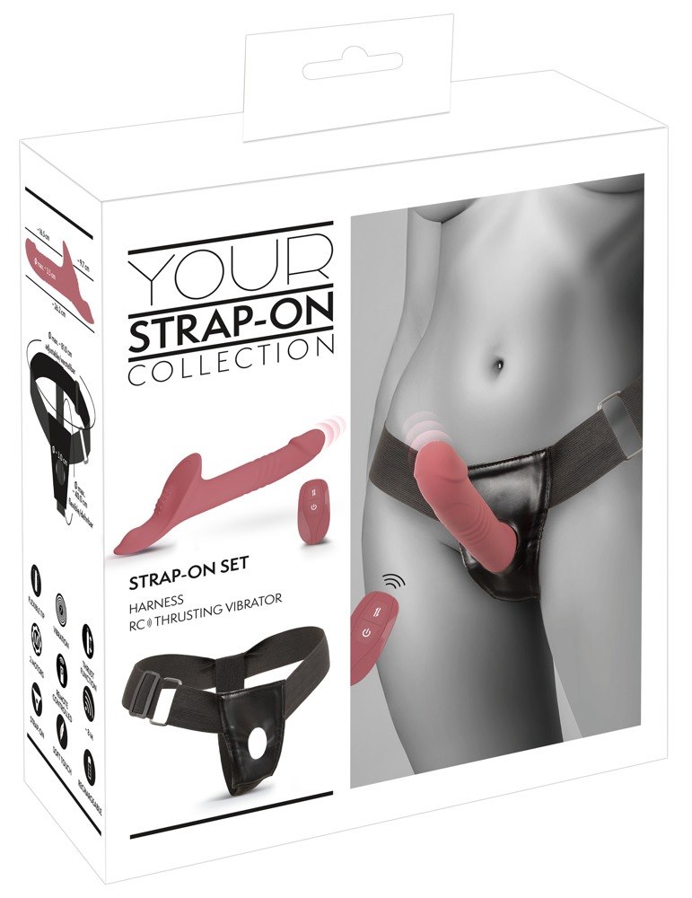 Your Strap-On Vibrator Pink