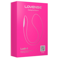 Lovense LUSH 4 wibrujące jajeczko sterowane telefonem aplikacja
