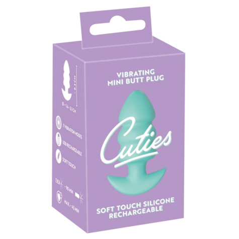 Cuties Vibrating Plugs Green