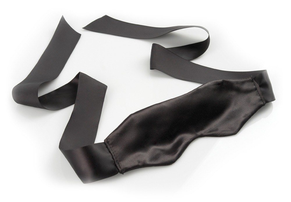 FFSLE Satin Blindfold Black — zdjęcie 2